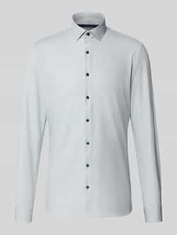 OLYMP No. Six Super slim fit zakelijk overhemd met kentkraag