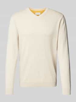 Tom Tailor Regular fit gebreide pullover van zuiver katoen