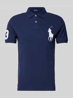 Polo Ralph Lauren Custom slim fit poloshirt met logostitching