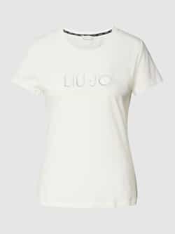 LIU JO SPORT T-shirt met siersteentjes