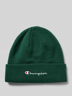 Champion Beanie met labelstitching