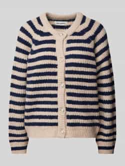 LOLLYS LAUNDRY Gebreid jack met knoopsluiting model 'Nova'