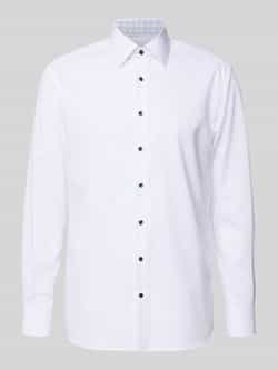 Eterna Modern fit zakelijk overhemd met knoopsluiting