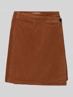 Gestuz Wikkelrok van corduroy model 'cortes'