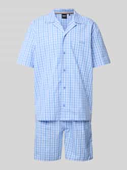 Boss Pyjama met labelstitching model 'Cooper'