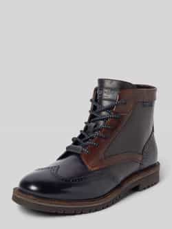 Bugatti Veterlaarzen met labeldetail model 'Seve'