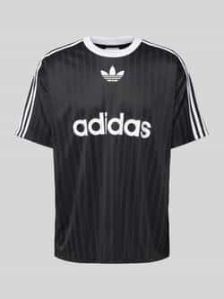 Adidas Originals Adicolor 3-stripes Jersey Sportshirts Heren black white maat: XL beschikbare maaten:S M L XL