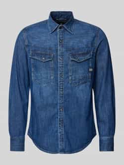 G-Star Raw Overhemd Lange Mouw DAKOTA SLIM SHIRT LS