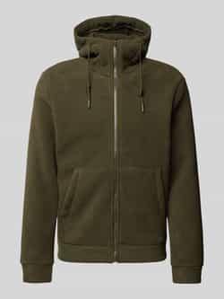 Blend Fleecejack met capuchon