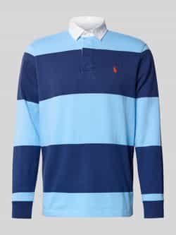 Polo Ralph Lauren Sweatshirt met polokraag en labelstitching