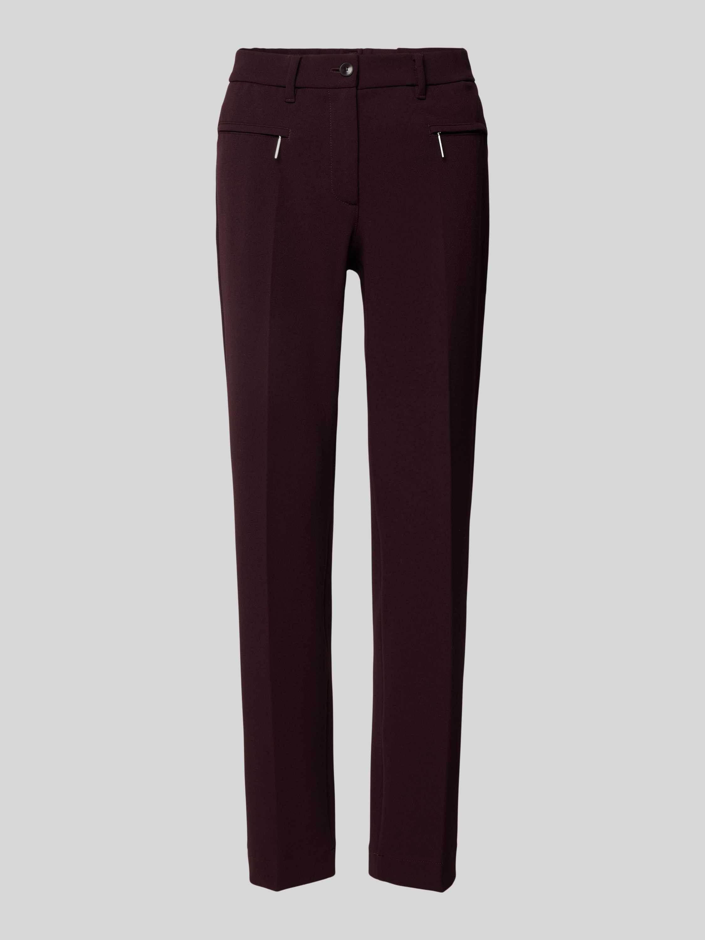 Gardeur Slim fit stoffen broek met ritszakken model 'ZENE51'