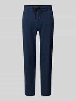 Boss Orange Tapered fit chino met tunnelkoord