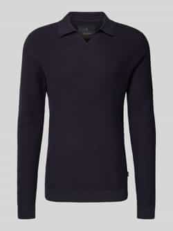 Jack & Jones Premium Gebreide pullover met ribboorden model 'EASTON'