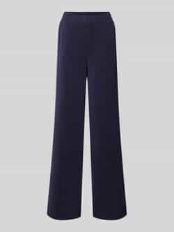 s.Oliver RED LABEL Wide fit stoffen broek met elastische band