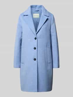 Tom Tailor Regular fit lange jas met wol