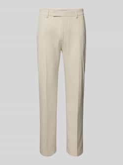 CINQUE Regular fit pantalon met persplooien model 'Beppe'