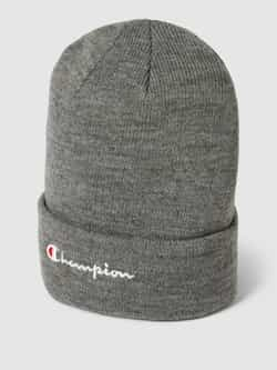 Champion Beanie met labelstitching