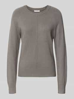 Christian Berg Woman Gebreide pullover met ribboorden