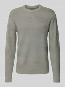 Casual friday Gebreide pullover met structuurmotief model 'Karl'