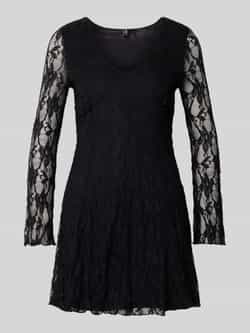 Only Kanten mini-jurk met V-hals model 'ALBA'