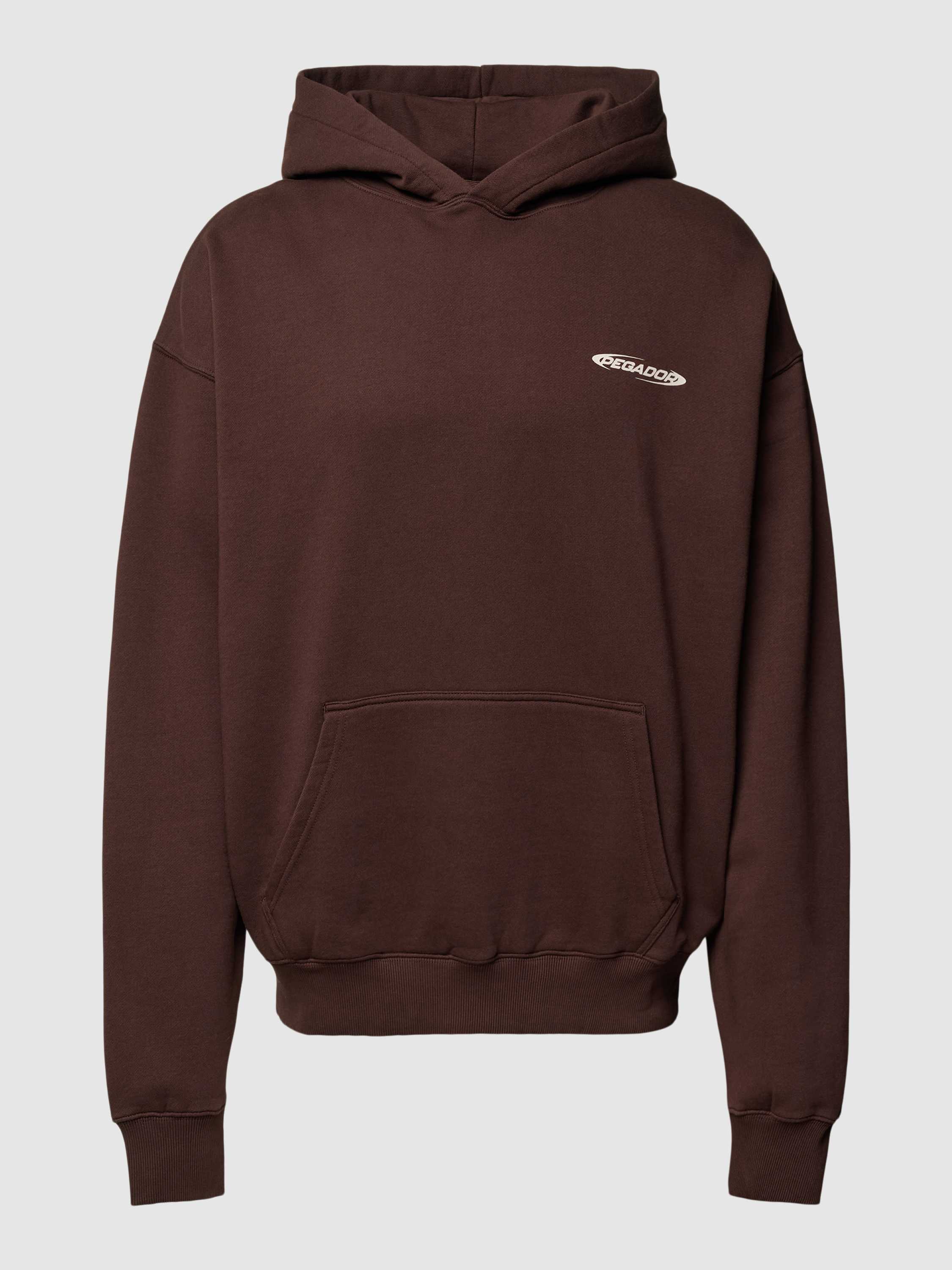 Pegador Oversized hoodie met labelprint model 'CRAIL'