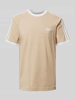 Adidas Originals Adicolor Classics 3-Stripes T-Shirt Beige- Heren Beige