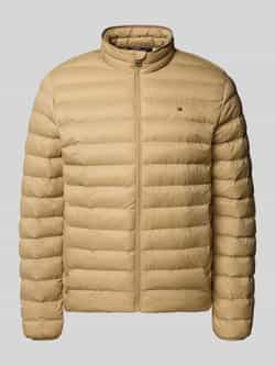 Tommy Hilfiger Regular fit gewatteerd jack met logostitching
