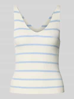 Only Slim fit tanktop van viscosemix model 'MEDDI'