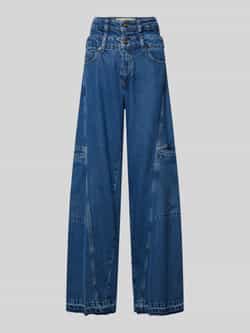 MAC Jeans met wijde pijpen model 'Diva'