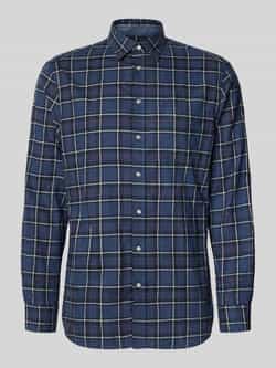 Christian Berg Men Regular fit vrijetijdsoverhemd met kentkraag