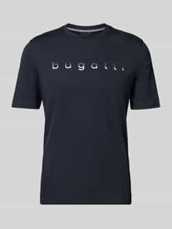 Bugatti T-shirt met ronde hals