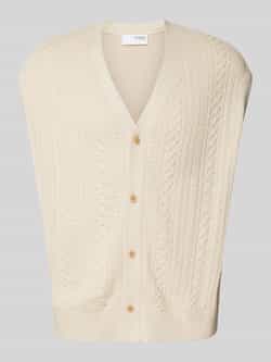 Selected Homme Spencer met kabelpatroon