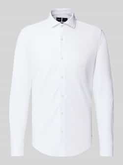 Boss Slim fit zakelijk overhemd van jersey