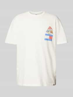 Tommy Jeans Regular fit T-shirt met labelprint model 'NOVELTY GRAPHIC'