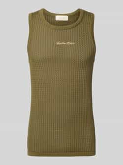 ANOTHER COTTON LAB Tanktop met labelstitching