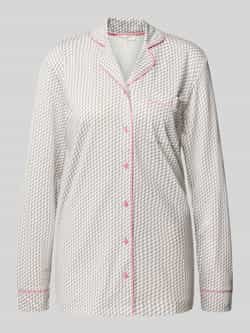 Christian Berg Woman Pyjamabovendeel met borstzak