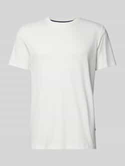 OLYMP Level Five T-shirt met geribde ronde hals