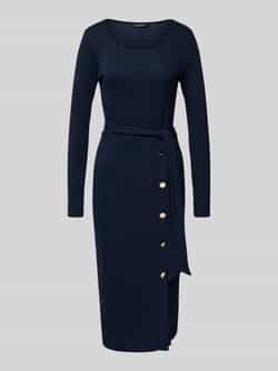 Lauren Ralph Lauren Midi-jurk met tailleriem model 'PARISSA'
