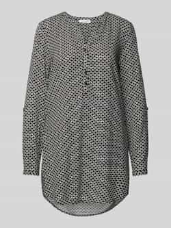 Christian Berg Woman Blouse met fijn all-over motief