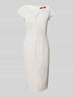 Max Mara Studio Knielange jurk met V-hals model 'VISBY'