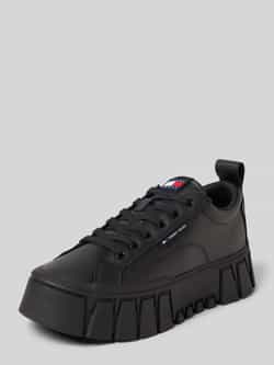 Tommy Jeans Lage sneakers van leermix