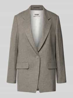 Drykorn Relaxed fit blazer van wolmix model 'GLENDALE'