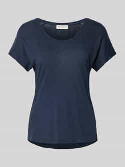 Marc O'Polo Relaxed fit T-shirt van een mix van katoen en viscose