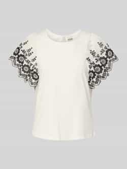 Ichi T-shirt met ronde hals model 'MALUI'