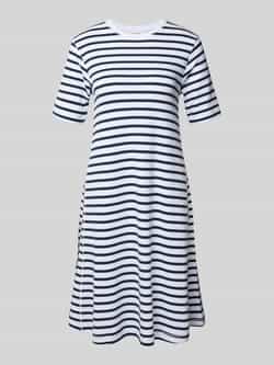 Marc O'Polo Loose fit jersey jurk van katoenmix