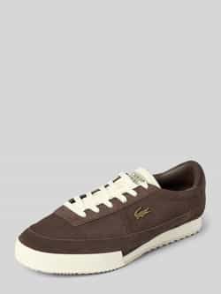 Lacoste Lage sneakers van echt runderleer model 'AURA'