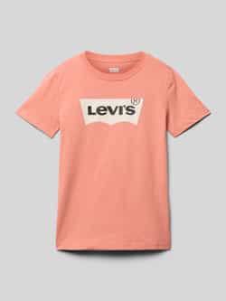 Levi s Kids T-shirt met labelprint