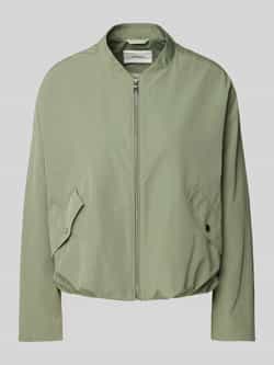 s.Oliver RED LABEL Relaxed fit blouson met plooidetails
