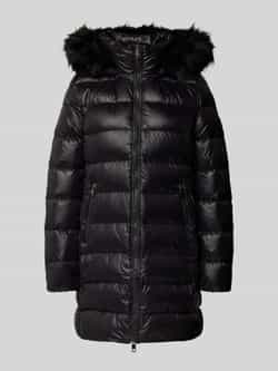 Tommy Hilfiger Lange jas met gestempeld logo
