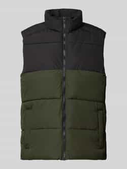 Jack & jones Bodywarmer met opstaande kraag model 'MAZE'